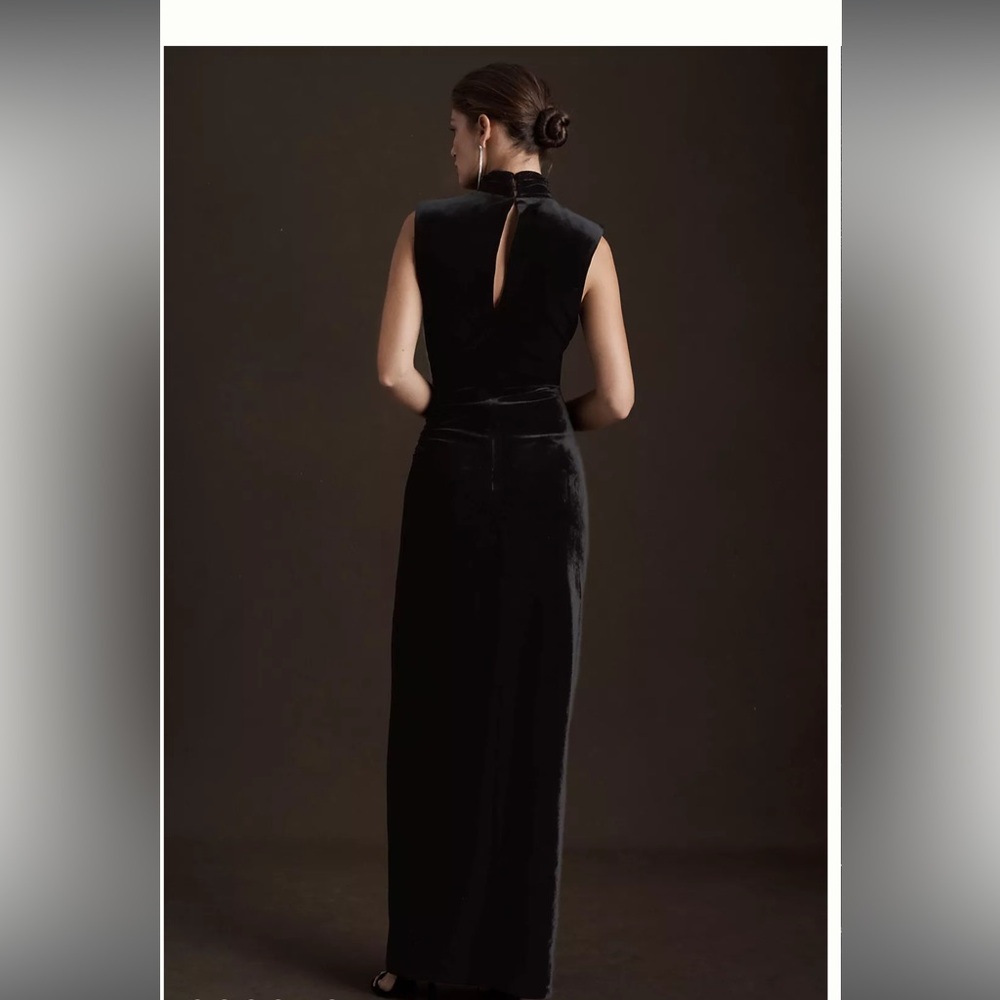Anthropologie Ronny Kobo Billie Velvet Dress - Picture 4 of 10